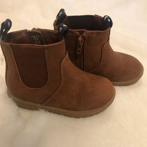 Cat and Jack faux leather boots
